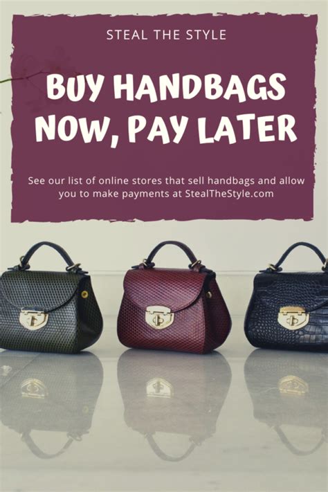 buy designer bags payment plan|handbags that pay monthly.